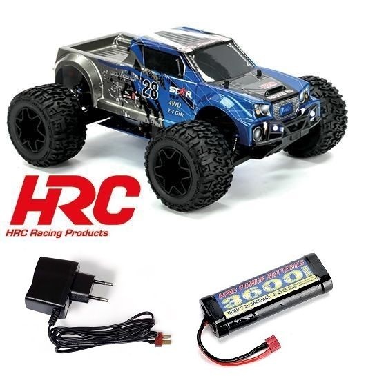 Auslauf - HRC Auto - 1/10 Elektrisch- 4WD Monster Truck RTR