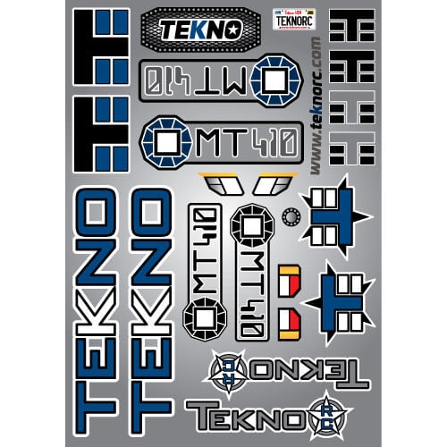 Tekno RC TKR5618 - Dekorbogen (MT410)