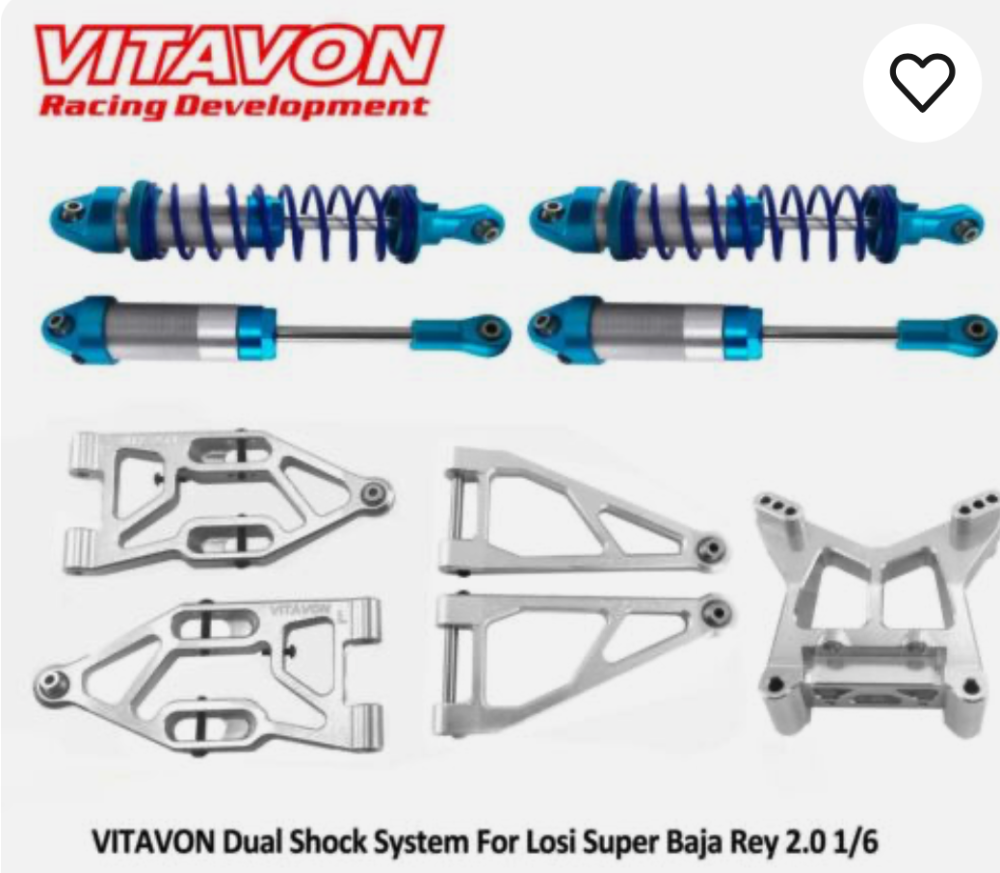 Vitavon Doppeldämpferset Losi SBR 2.0