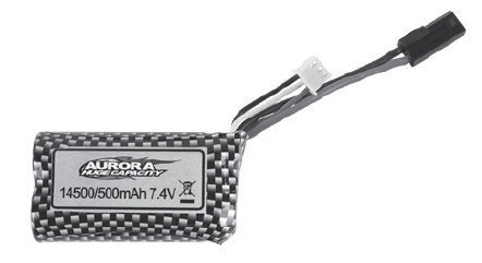 Absima 7.4V 500mAh Li-Lion battery