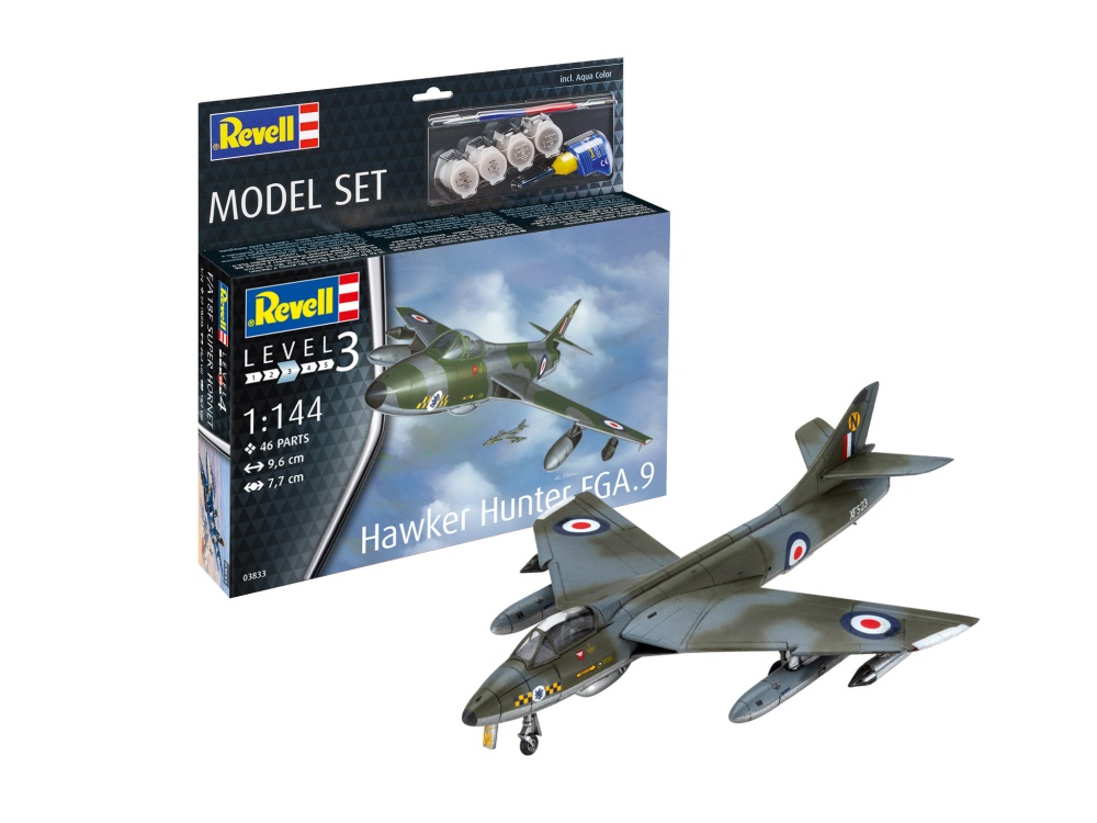 Revell Modell Set Hawker Hunter FGA.9
