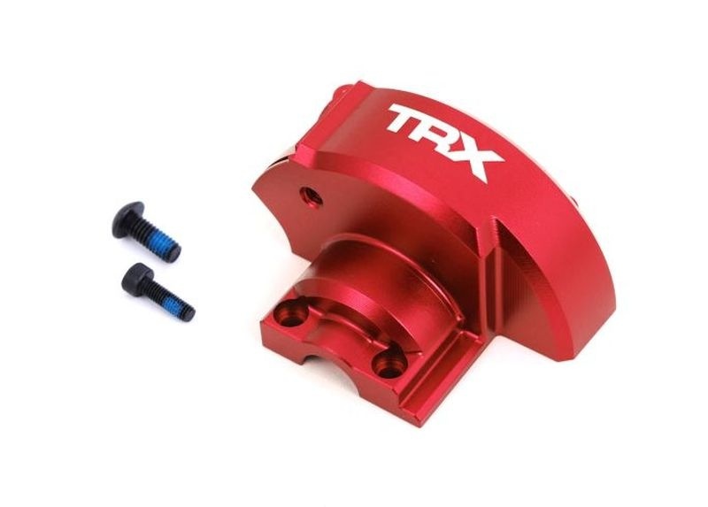 Traxxas Getriebe-Abdeckung Alu rot TRAXXAS Maxx Slash