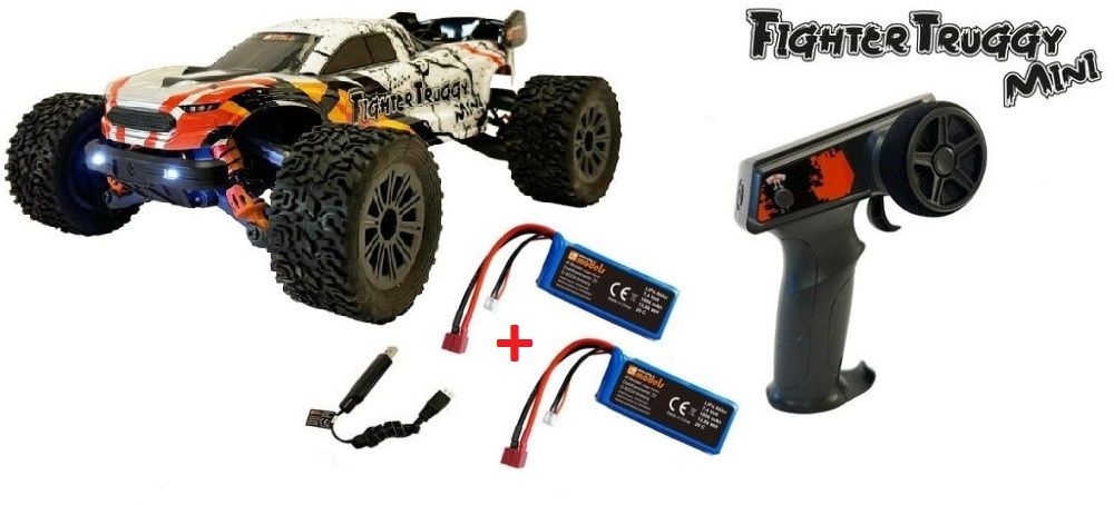 DF-Models FighterTruggy Mini 2.4GHz 1:16 Truggy - 4WD RTR