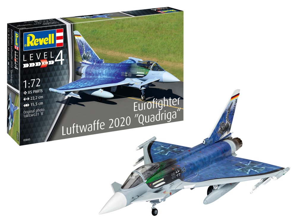 Revell Eurofighter Luftwaffe 2020 Quadriga