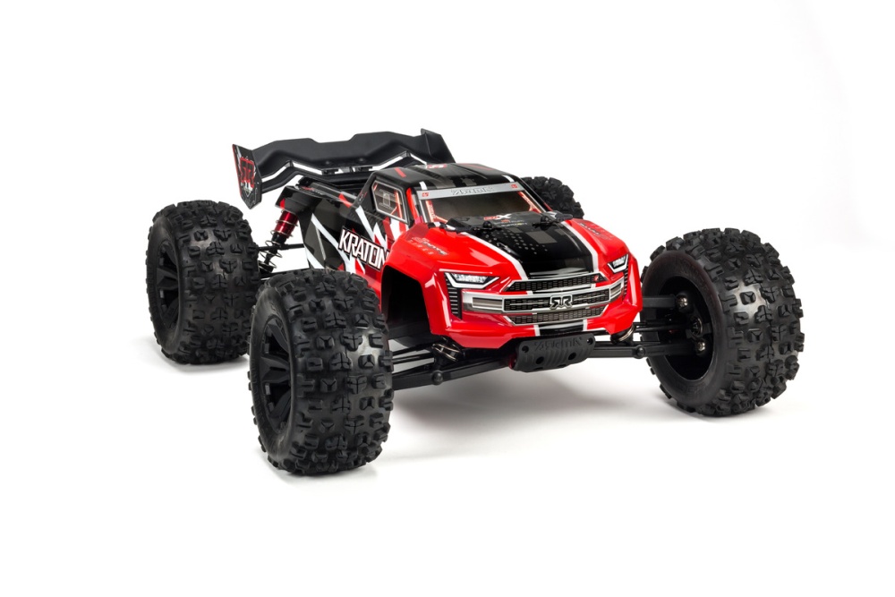 Arrma Kraton 6S BLX Painted Decaled Trimmed Body (Red)