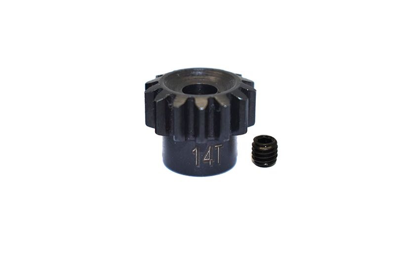 GPM High Carbon Steel Motor Gear 14T - 2PC Set for