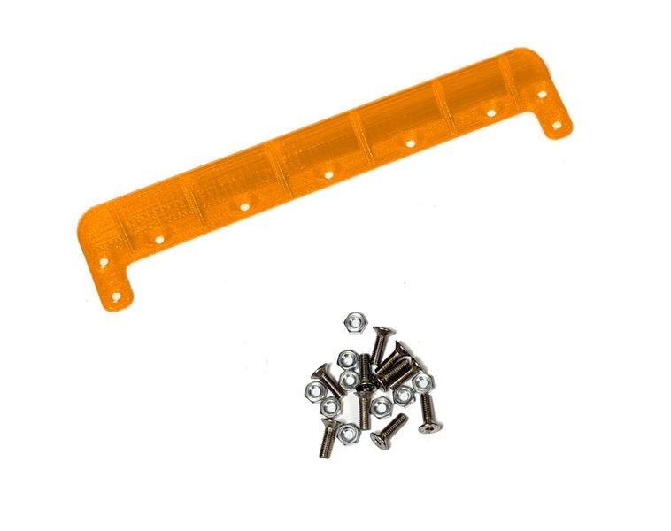 JS-Parts ultraflex Heckkante universal 140mm orange für z.B.