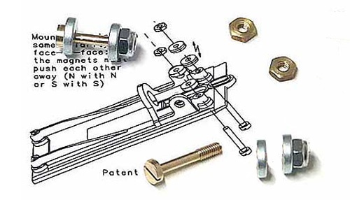 Slot.it Fahrwerksdämpfung Slot.it Magnetic Kit mit