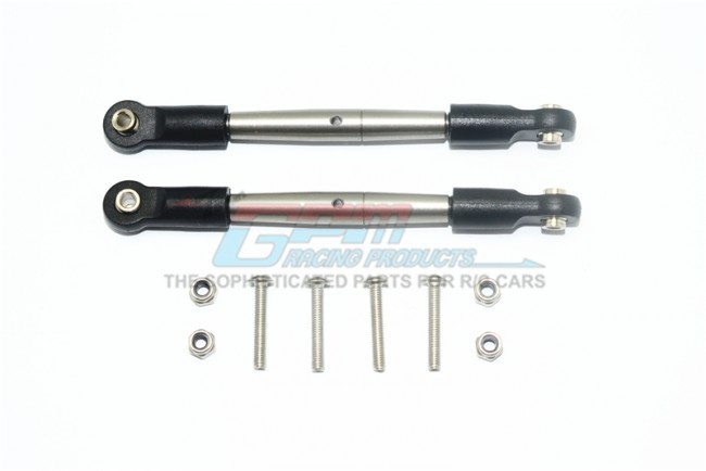 GPM stainless steel adjustable front steering tie rods