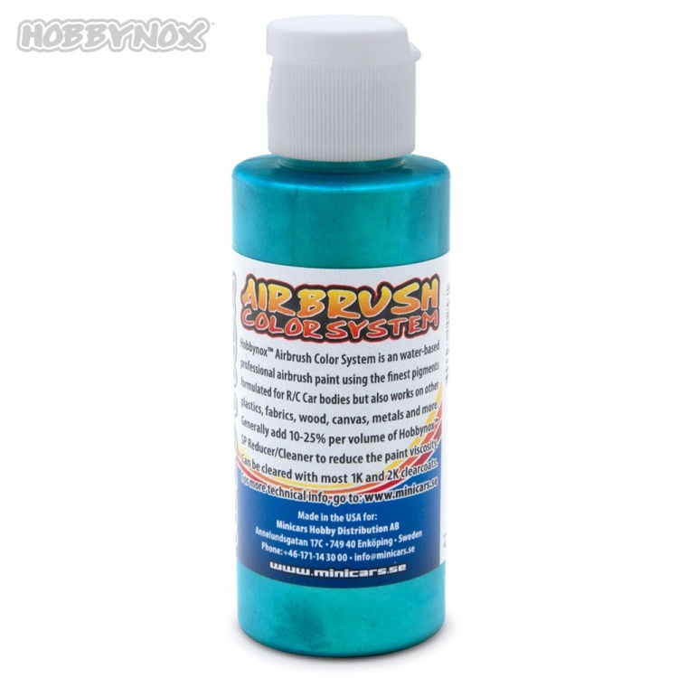 Hobbynox Airbrush Color Iridescent Turquoise 60ml