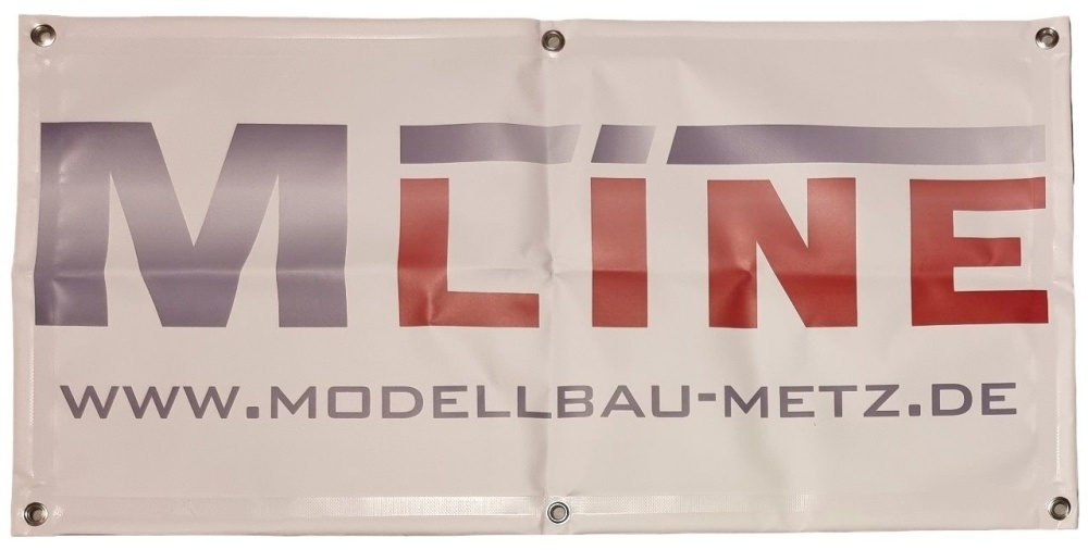 MLine Banner groß (215cm x 73cm)