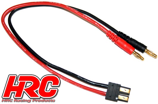 HRC Racing Ladekabel - Gold - Banana Plug zu Stecker