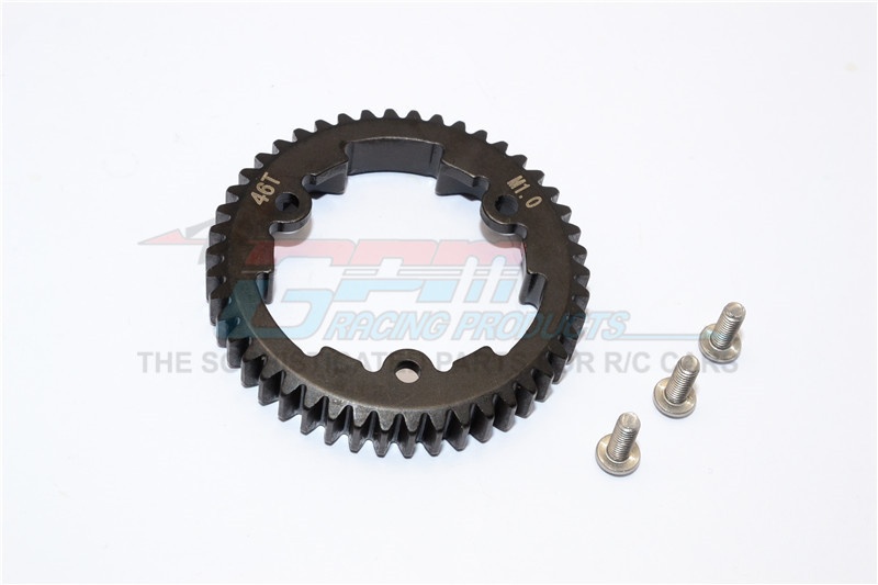 GPM steel spur gear 46T (M1.0) - 1PC Set for Traxxas