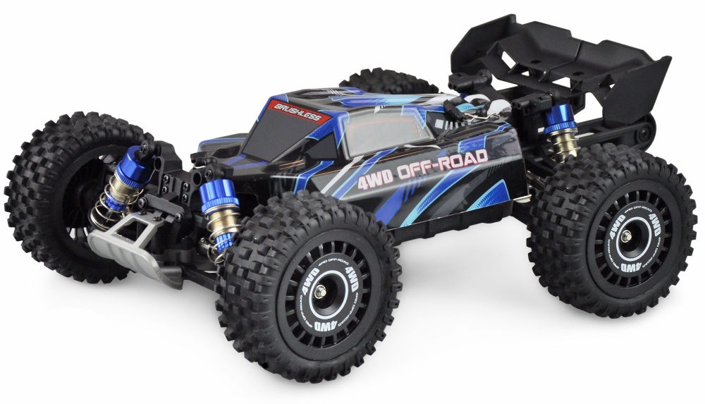 Hyper Go Buggy brushless 3S 4WD 2.4GHz 1:16 RTR blau