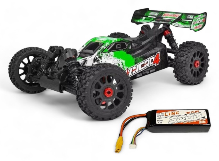 Team Corally - SYNCRO-4 - RTR - Grün - Brushless Power 3-4S