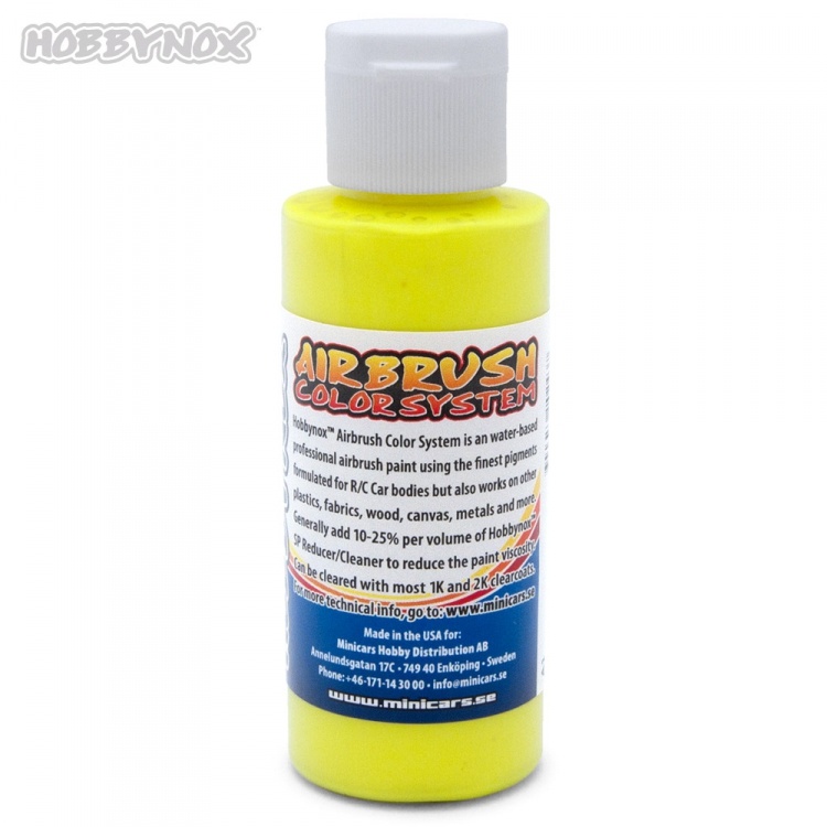 Hobbynox Airbrush Color Neon Yellow 60ml