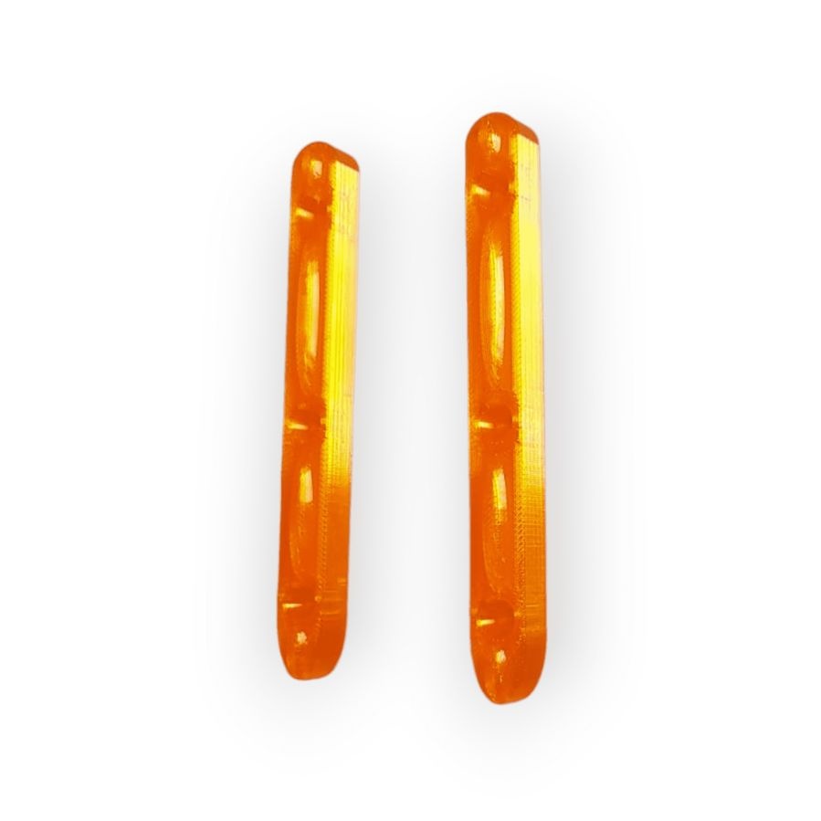 JS-Parts ultraflex Dachskid für Traxxas UDR (2) orange
