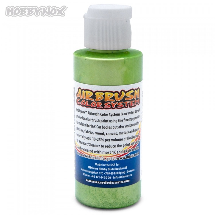 Hobbynox Airbrush Color Pearl Key-Lime Green 60ml