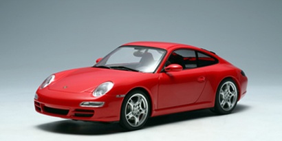 AutoArt 1:24 Porsche 911 (997) Carrera S rot