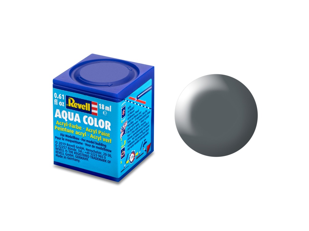 Revell Aqua Color Dunkelgrau, seidenmatt, 18ml