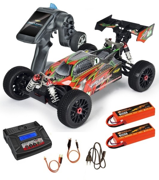 Carson Virus 4.1 4S Brushless 4WD Buggy 2.4GHz RTR 1:8