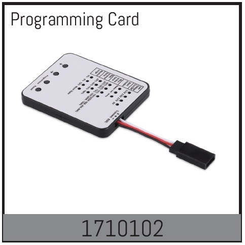 Absima Programming Card