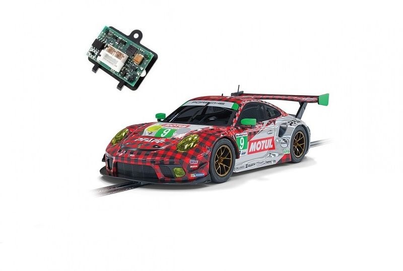 Scalextric 1:32 Porsche 911 GT3R Pfaff Racing #9 HD --SET--