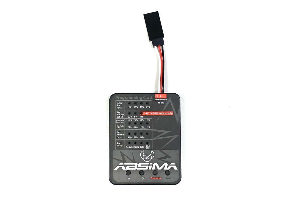 Absima Servo Regler und Batterie Halterung Set AB-1230401 Absima