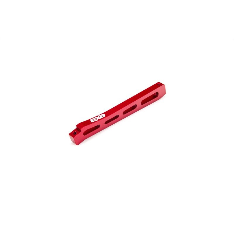 Arrma Front Center Aluminum Chassis Brace, 118mm Red: EXB