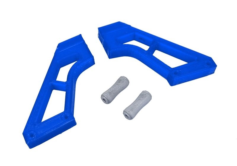 JS-Parts ultraflex Spoilerhalter blau passend für