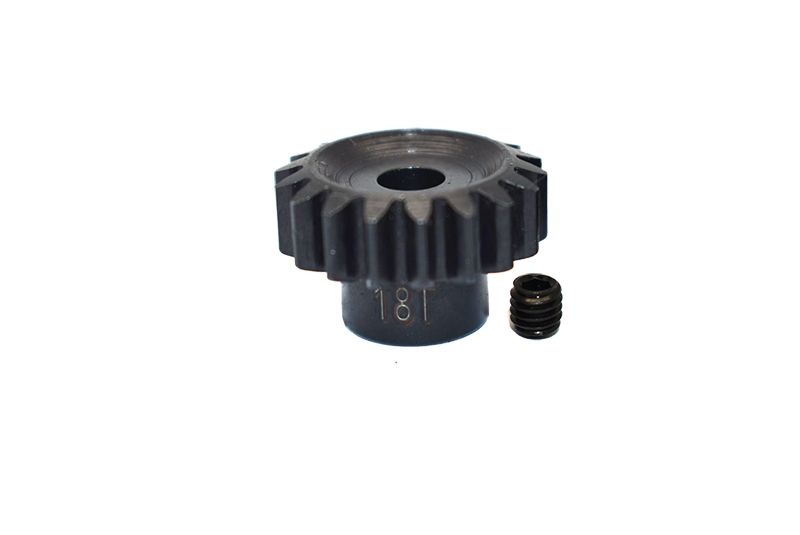 GPM High Carbon Steel Motor Gear 18T - 2 PC Set for