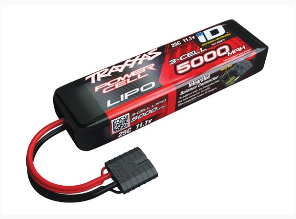 Traxxas Power 3-Cell LiPo 11.1V 5000mAh 25C mit iD Connector