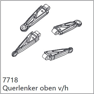 DF Models 7718 Querlenker oben (V/H)