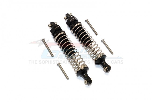 GPM aluminium front/rear adjustable spring dampers - 6PC Set