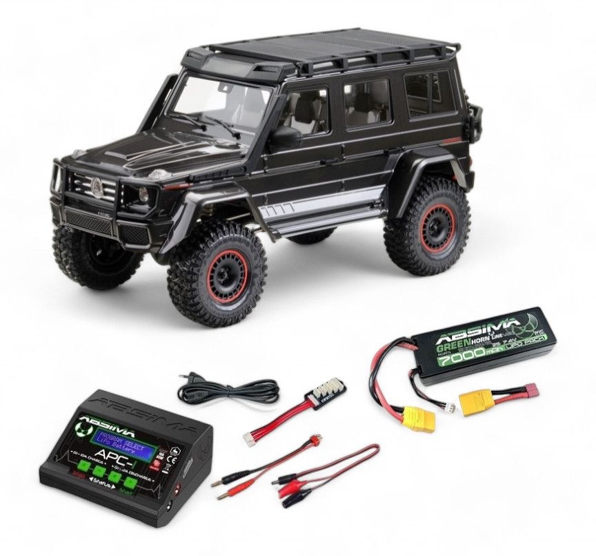 Absima 1:10 EP Crawler CR4.4 WOLF 2.4GHz anthrazit RTR