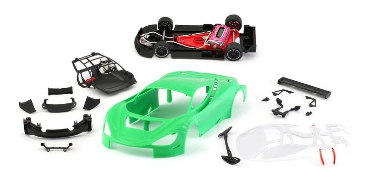 NSR McLaren 720S - Green Body Kit - Including Mechanic