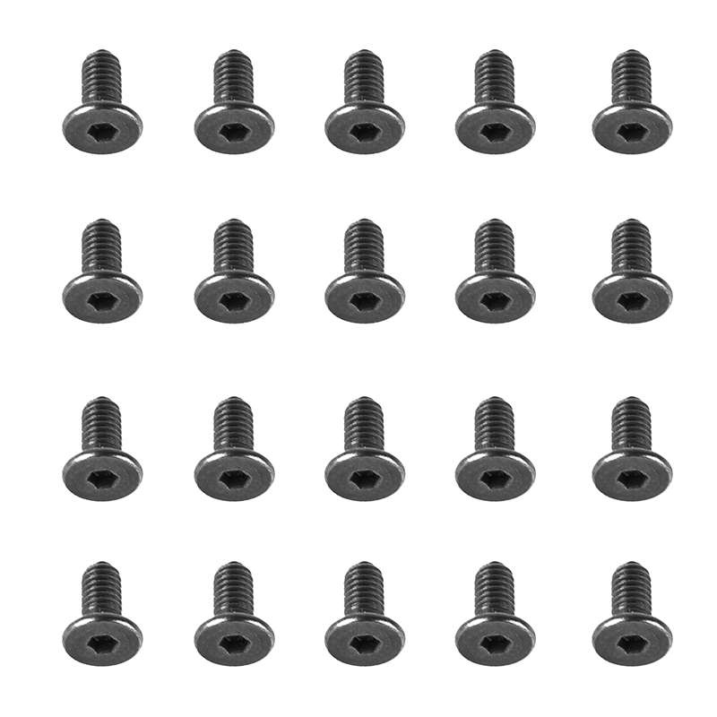 LC Racing Sechskant Senkkopfschraube M2.6x6mm 20 Stück