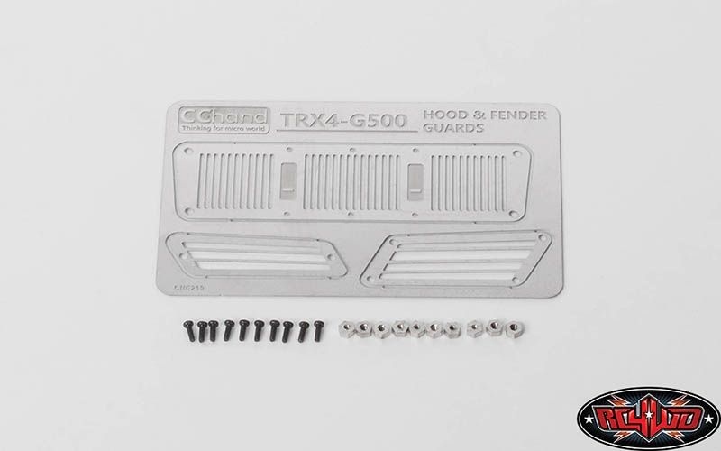 RC4WD Metal Hood and Fender Vents for TRAXXAS TRX-4