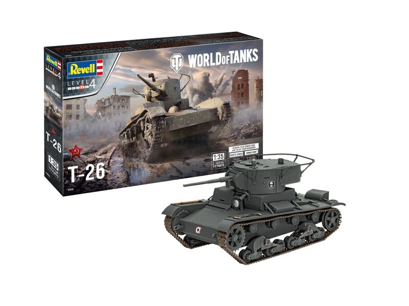 Revell T-26 World of Tanks