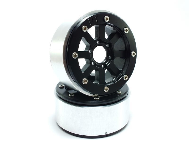 Metsafil Beadlock Wheels HAMMER schwarz/schwarz 1.9 (2) ohne