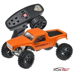 FURITEK - CAYMAN PRO V2 4X4 1/18 mit TX/RX orange FURITEK