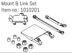 Absima Mount & Link Set - GOAT AB240318