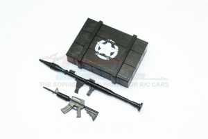 GPM scale accessories: weapon box + weapon for crawlers (A)