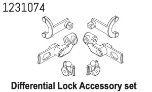 Absima Diff-Lock Zubehör Set CR4.4