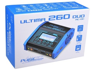 Pulsetec - Dual Charger Ultima 260 Duo AC 100-240V/DC 11-18V