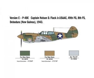 Italeri 1:48 P-40E/K Kittyhawk