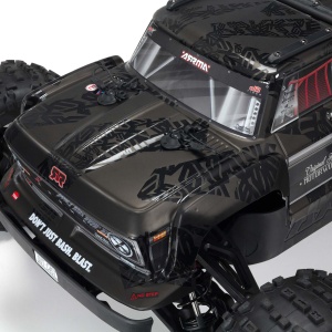 Arrma 1/5 OUTCAST 4WD ExTreme Bash Roller Stunt Truck, Black