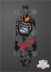 JS-Parts SE Protect Skin Printed D01 King of Bash