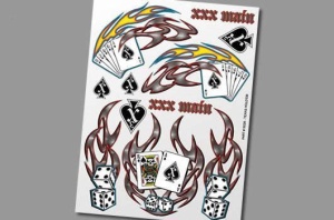 XXX Main Aufkleber - Texas Hold'em Poker