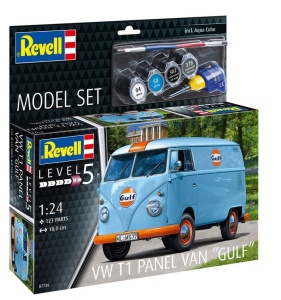Revell Model Set VW T1 panel Van (Gulf Decoration)